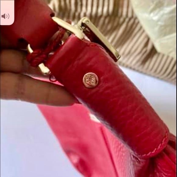 Cole Haan Rounded Hobo Caribbean, Leather, Red - Picture 8 of 16